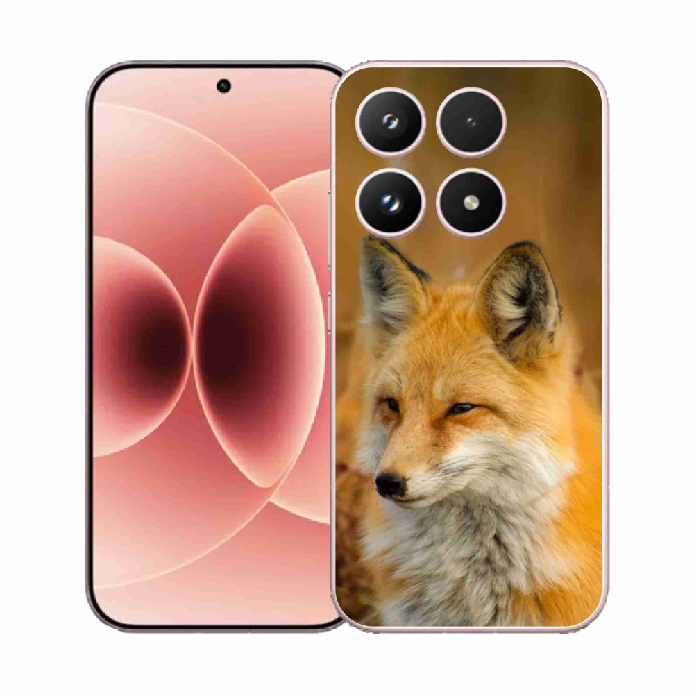 Gelový kryt mmCase na Xiaomi 17 - liška