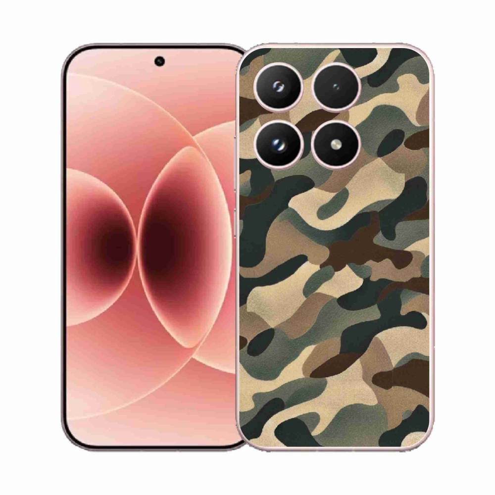Gelový kryt mmCase na Xiaomi 17 - maskáčový vzor 11
