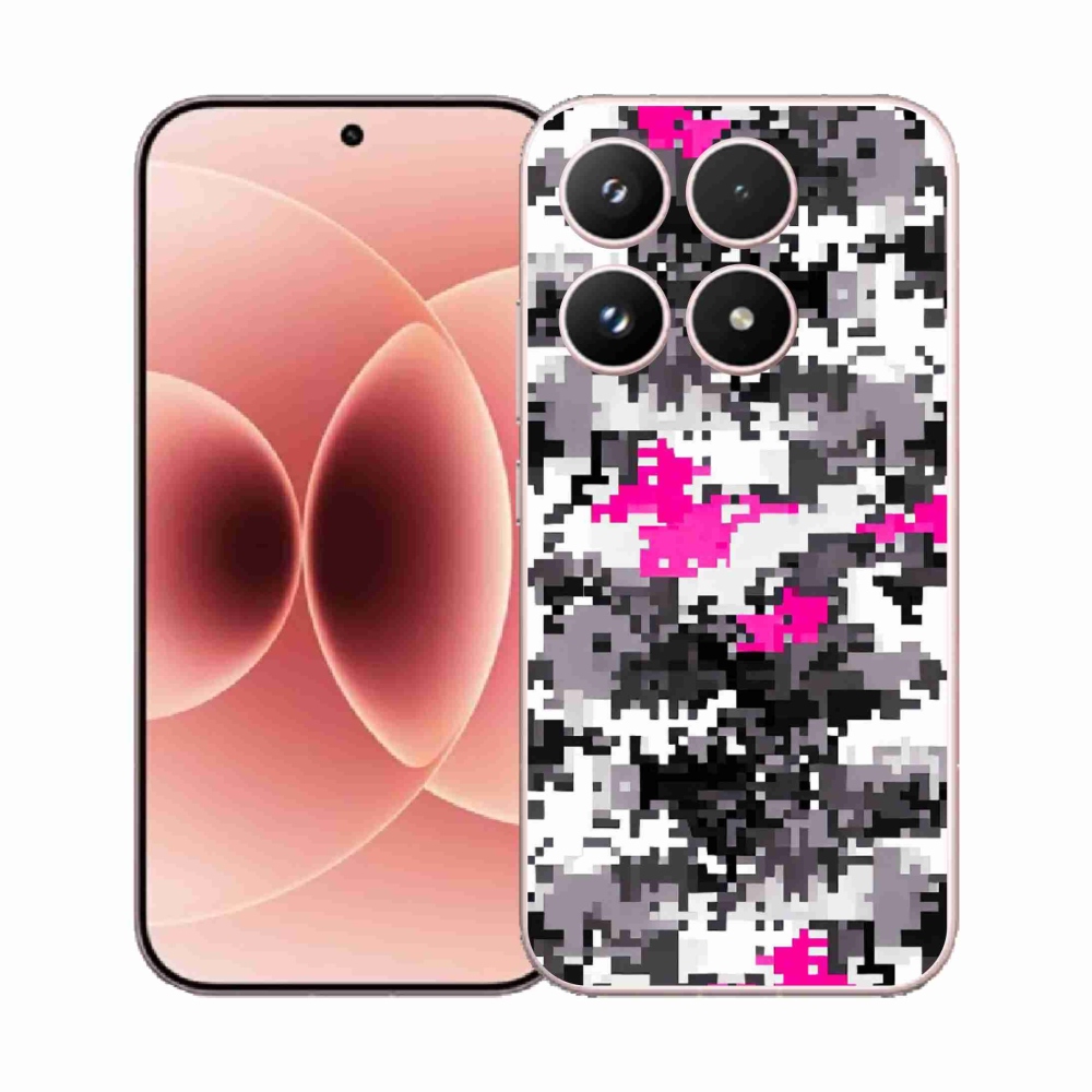 Gelový kryt mmCase na Xiaomi 17 - maskáčový vzor 4