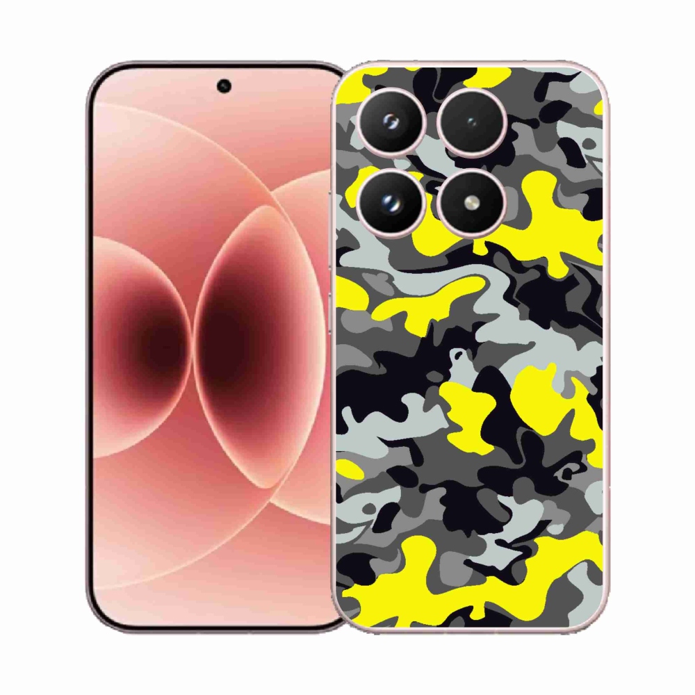 Gelový kryt mmCase na Xiaomi 17 - maskáčový vzor 6