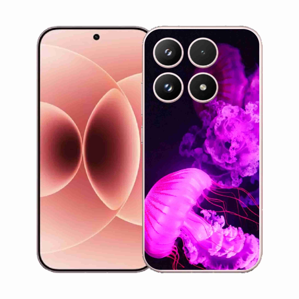 Gelový kryt mmCase na Xiaomi 17 - medúza 1