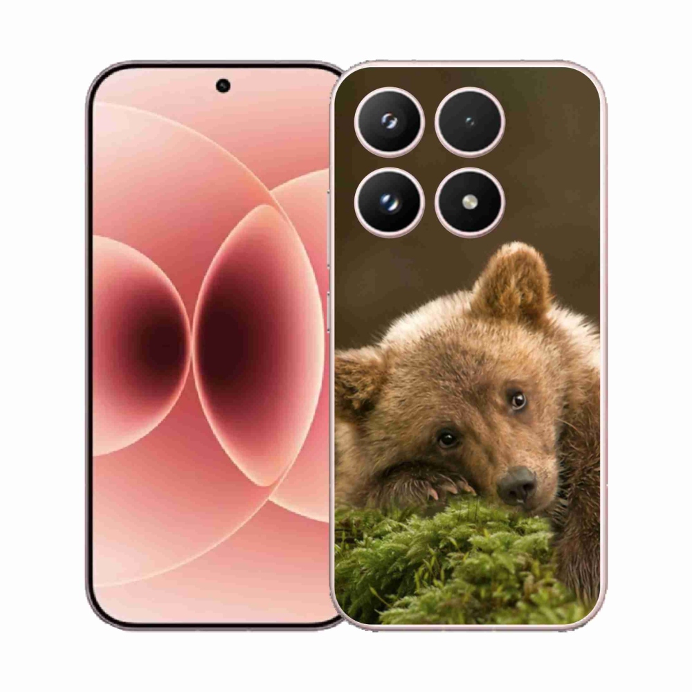 Gelový kryt mmCase na Xiaomi 17 - medvěd