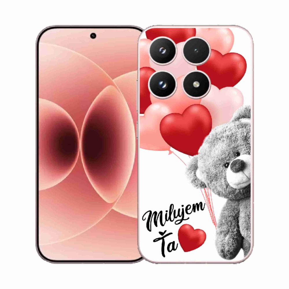 Gelový kryt mmCase na Xiaomi 17 - milujem Ťa sk