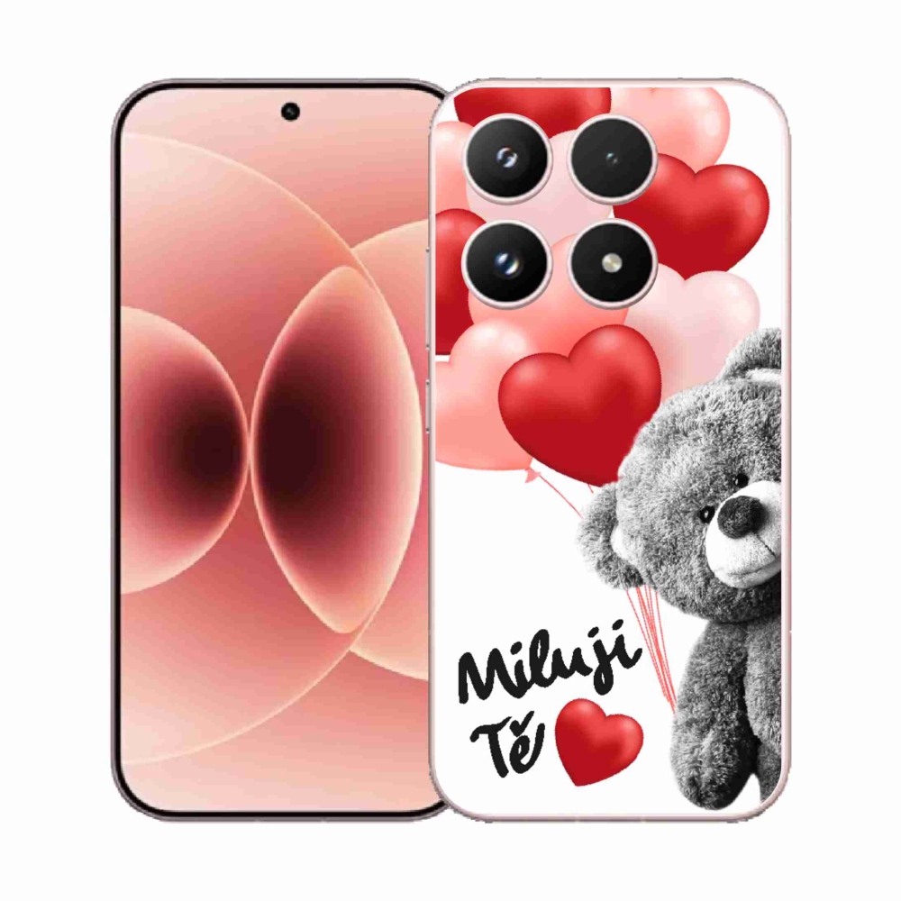 Gelový kryt mmCase na Xiaomi 17 - miluji Tě