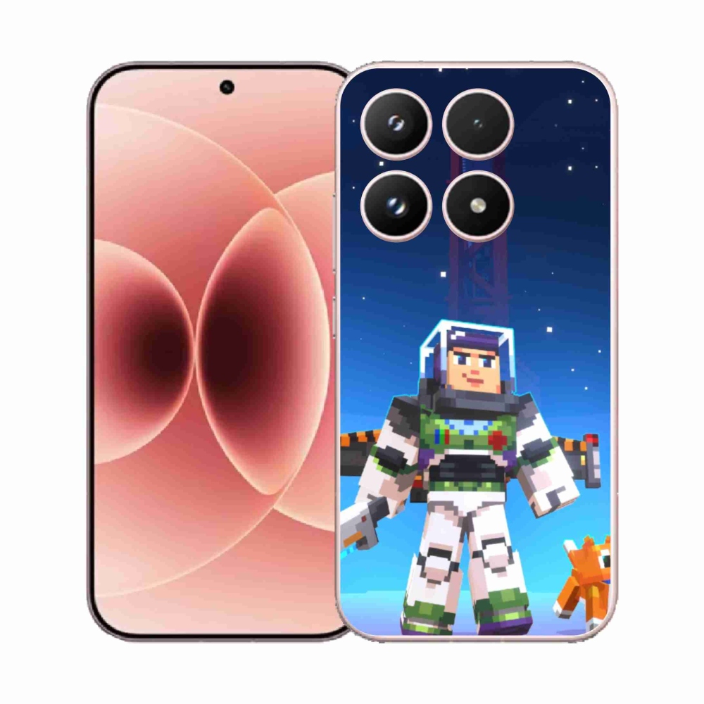 Gelový kryt mmCase na Xiaomi 17 - minecraft 2