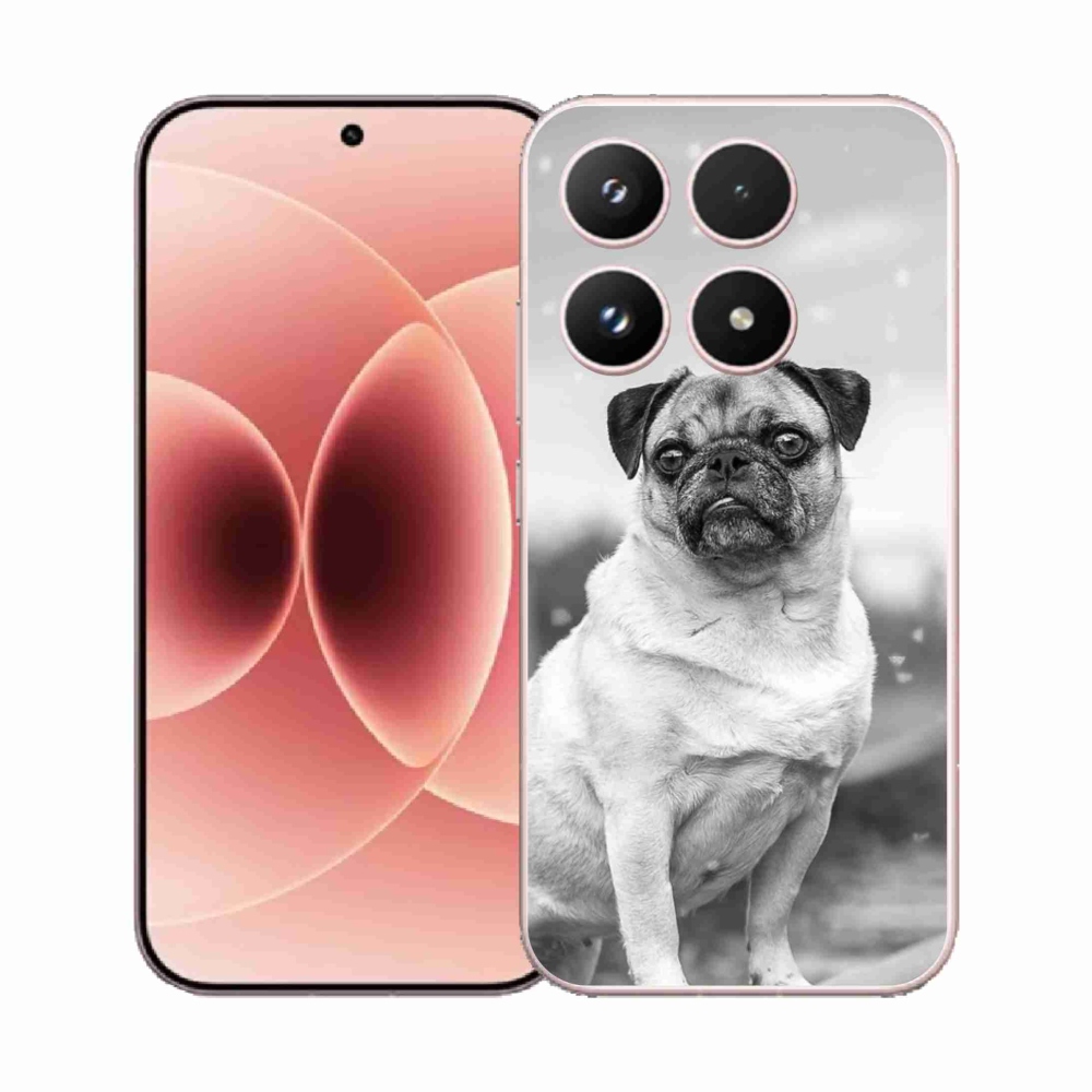 Gelový kryt mmCase na Xiaomi 17 - mops