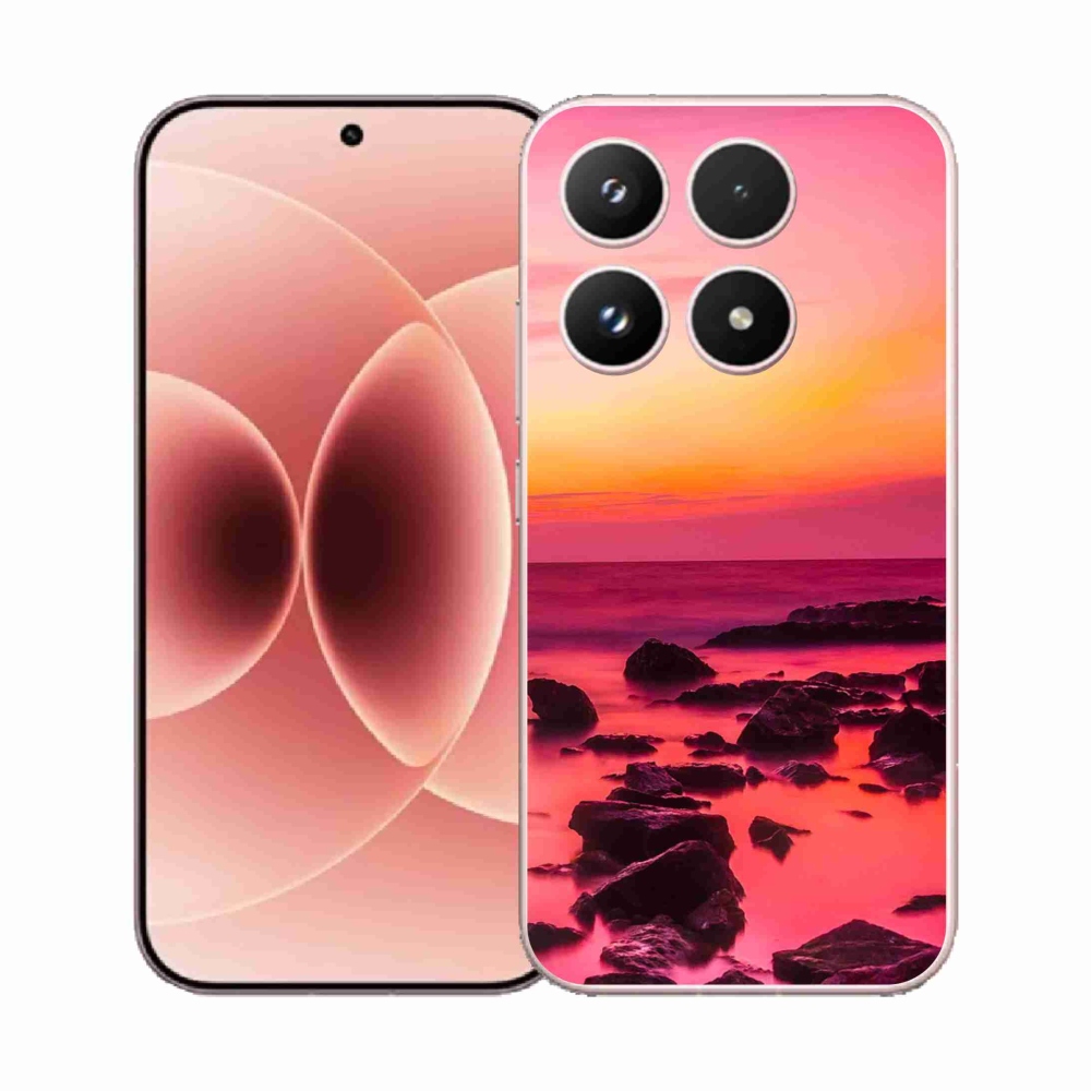 Gelový kryt mmCase na Xiaomi 17 - moře a záře