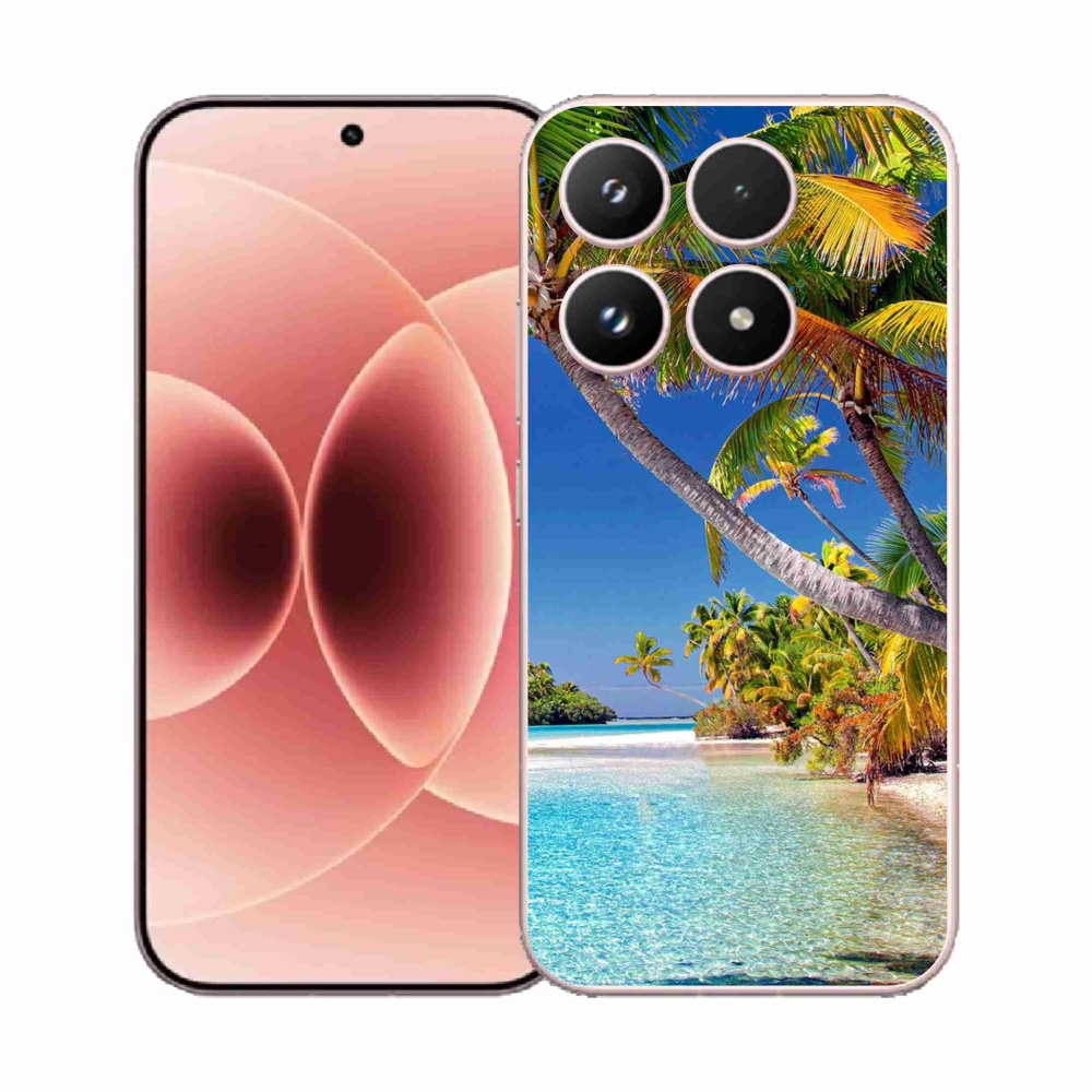 Gelový kryt mmCase na Xiaomi 17 - mořská pláž