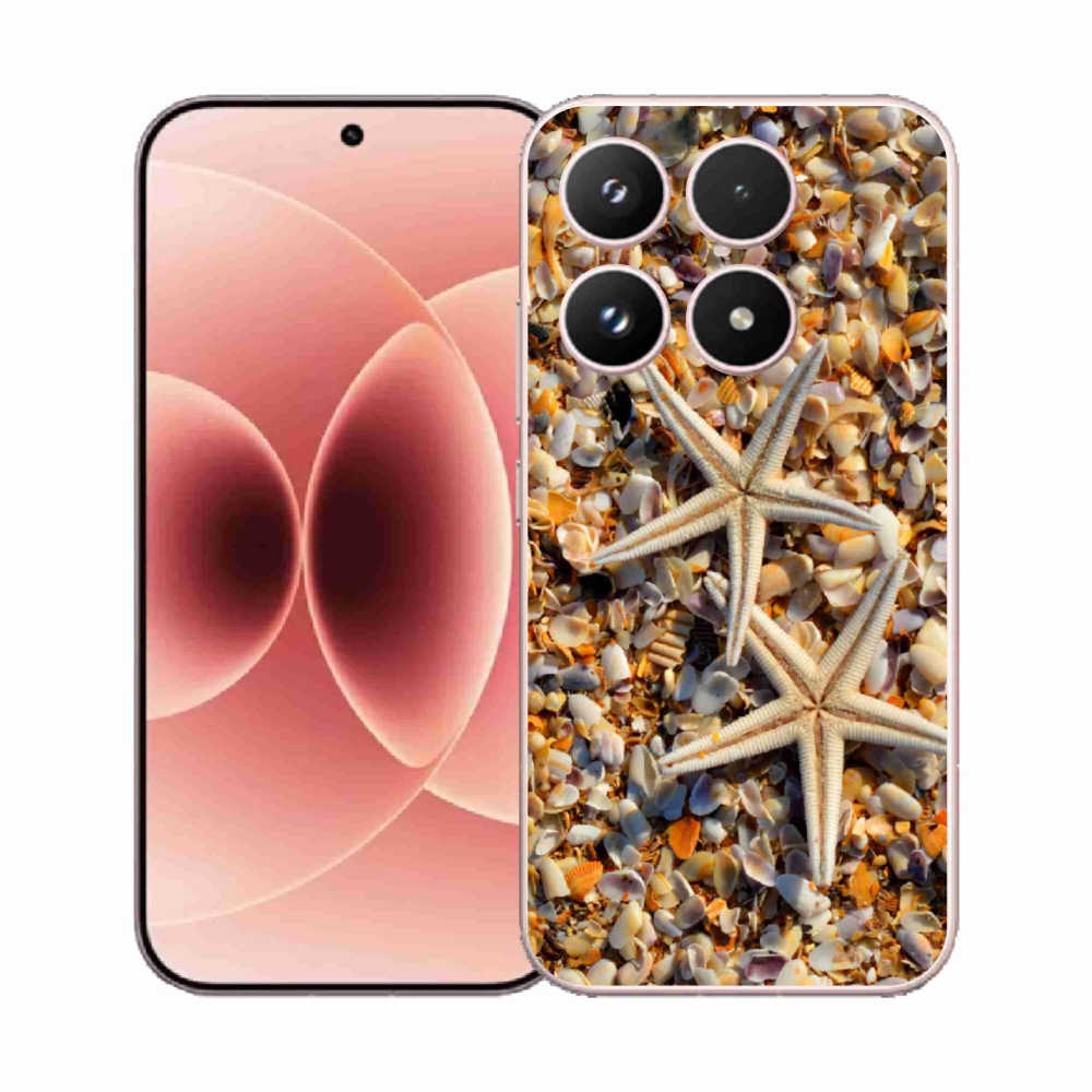 Gelový kryt mmCase na Xiaomi 17 - mořské hvězdice