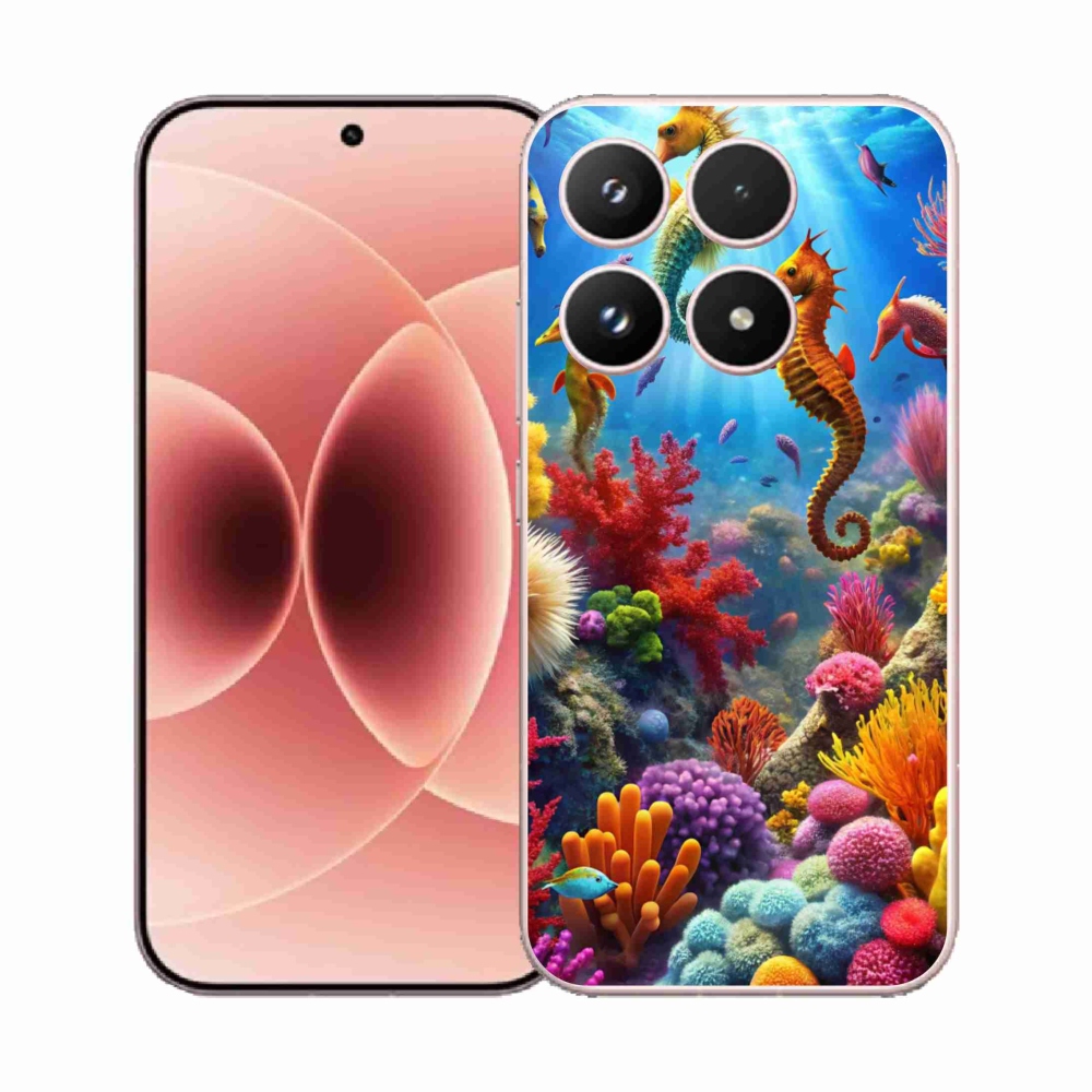 Gelový kryt mmCase na Xiaomi 17 - mořský svět 3