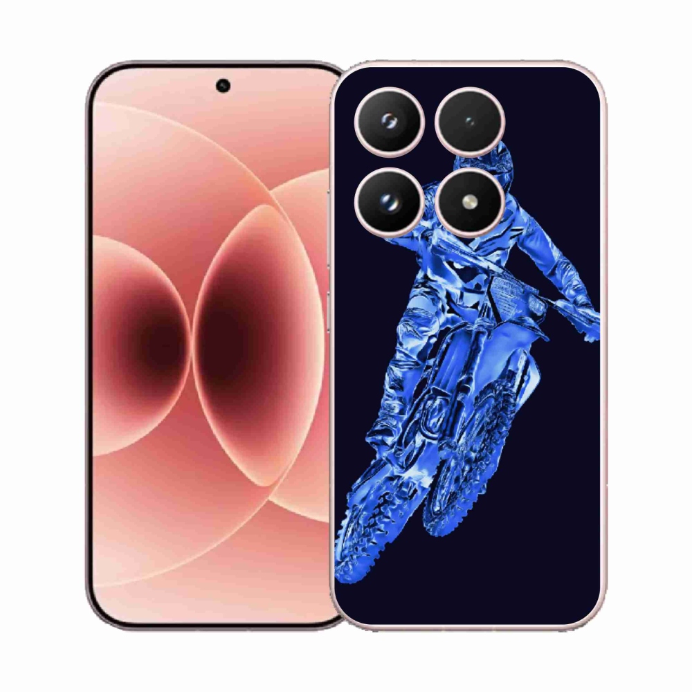 Gelový kryt mmCase na Xiaomi 17 - motocross 1