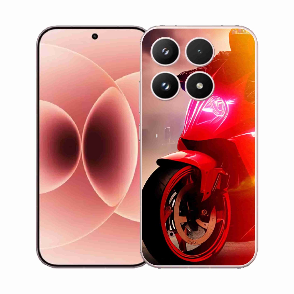 Gelový kryt mmCase na Xiaomi 17 - motorka