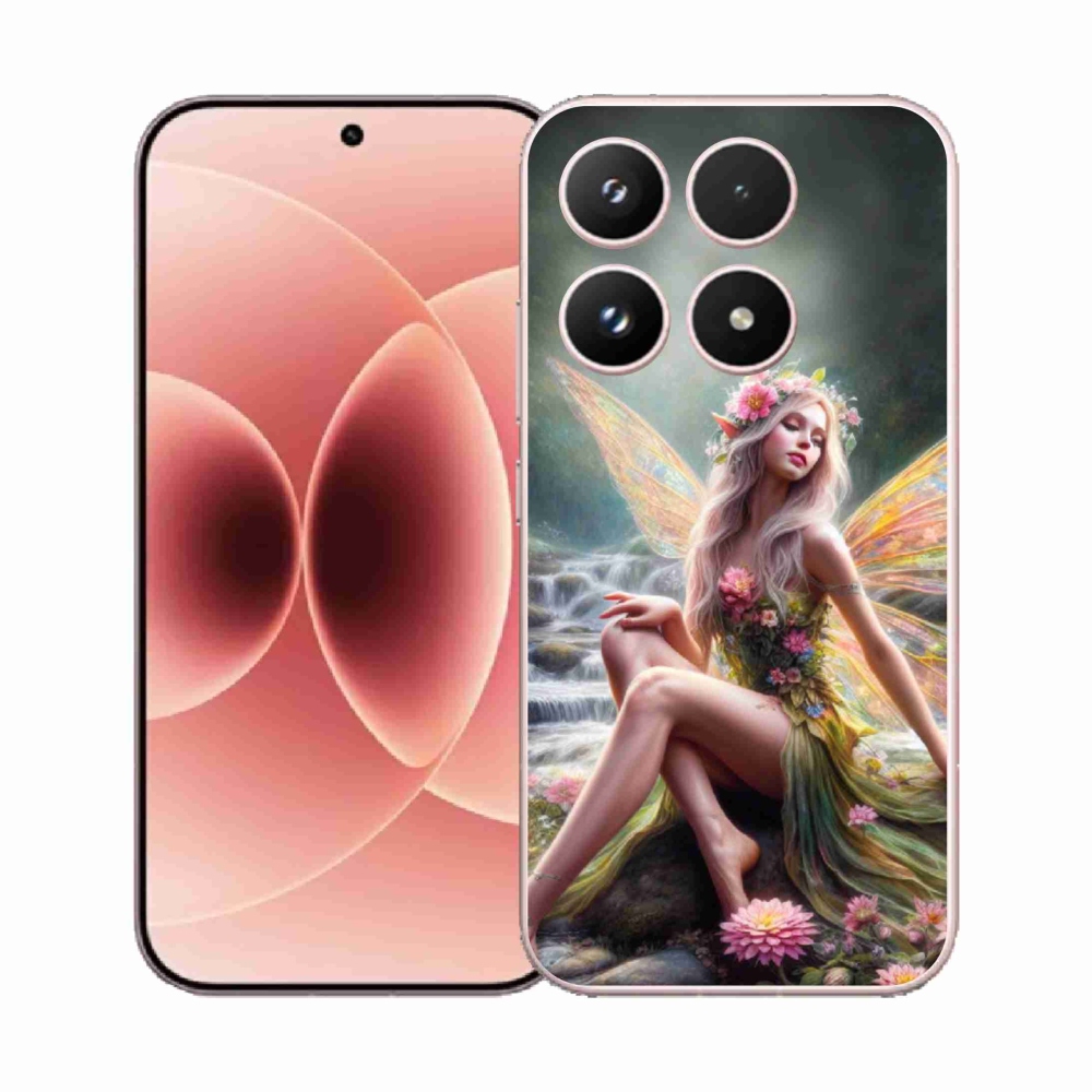 Gelový kryt mmCase na Xiaomi 17 - motýlí žena 1