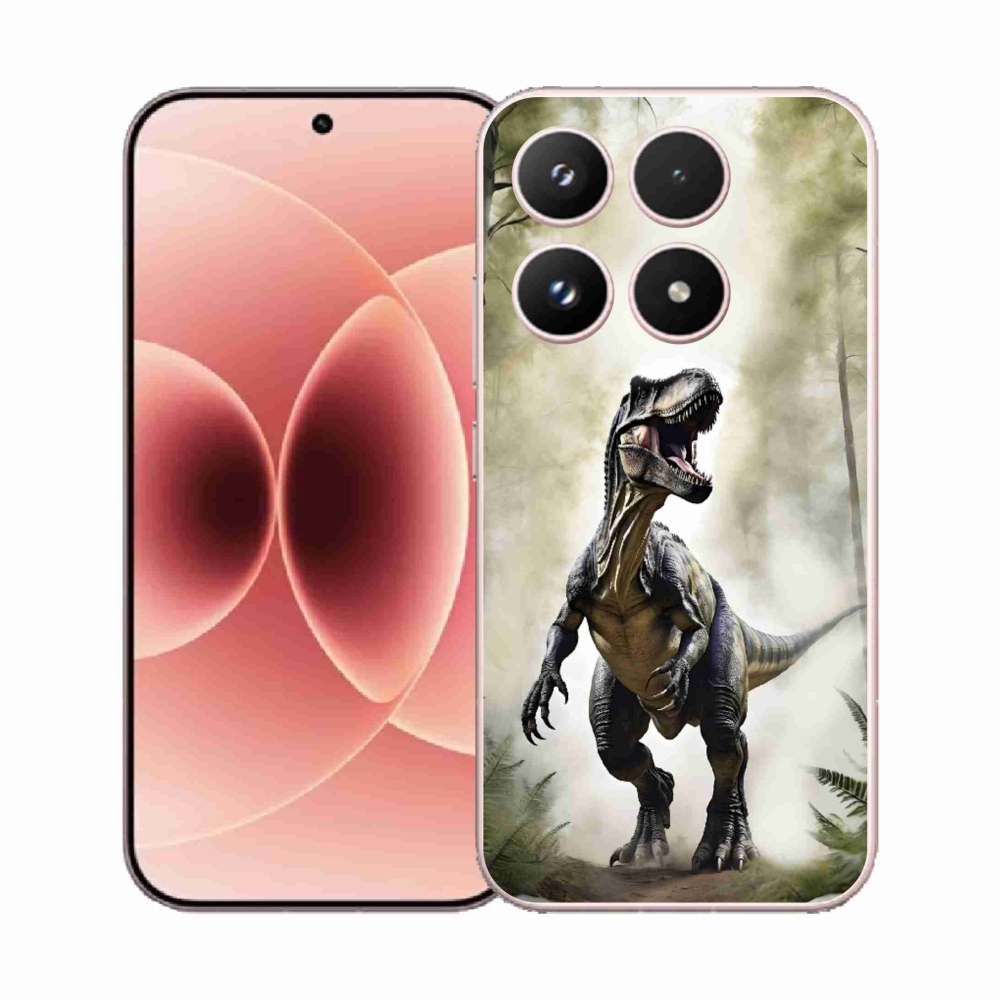 Gelový kryt mmCase na Xiaomi 17 - naštvaný T-Rex