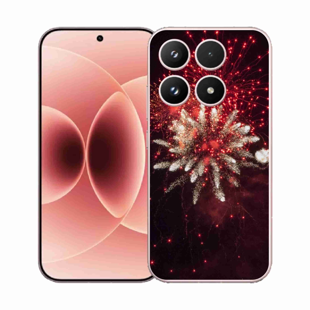 Gelový kryt mmCase na Xiaomi 17 - ohňostroj