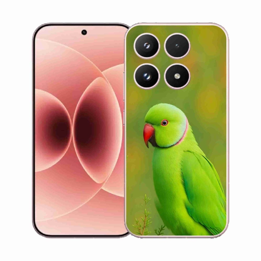 Gelový kryt mmCase na Xiaomi 17 - papoušek alexandr 2