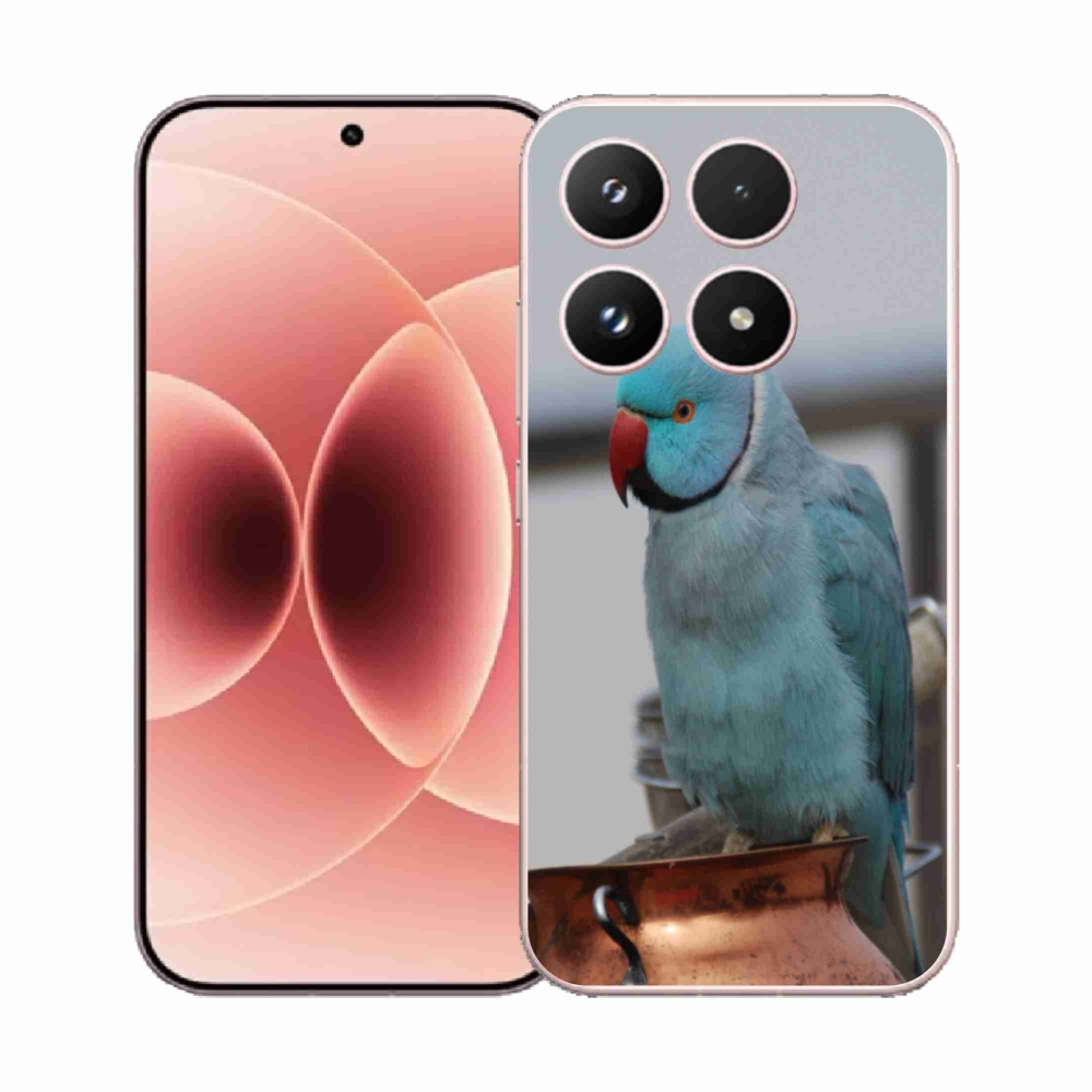 Gelový kryt mmCase na Xiaomi 17 - papoušek alexandr modrý