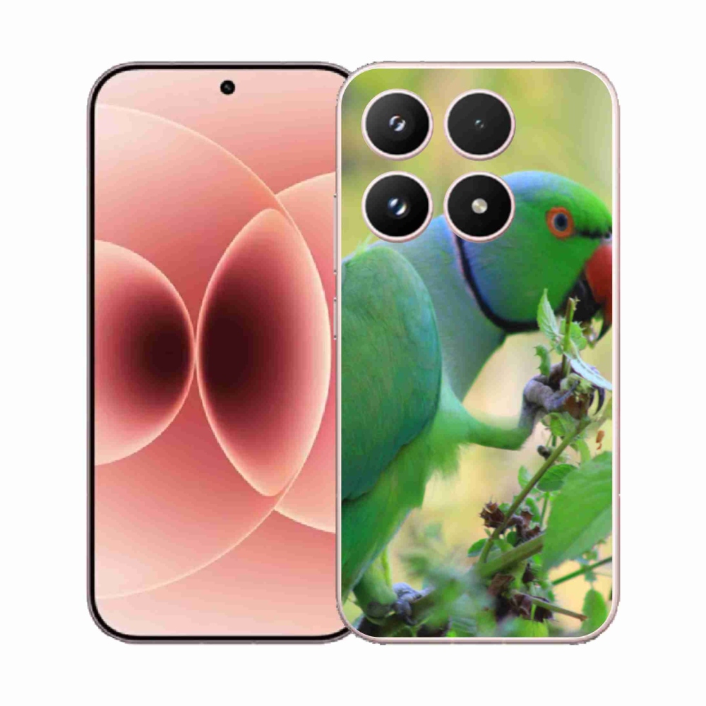 Gelový kryt mmCase na Xiaomi 17 - papoušek alexandr