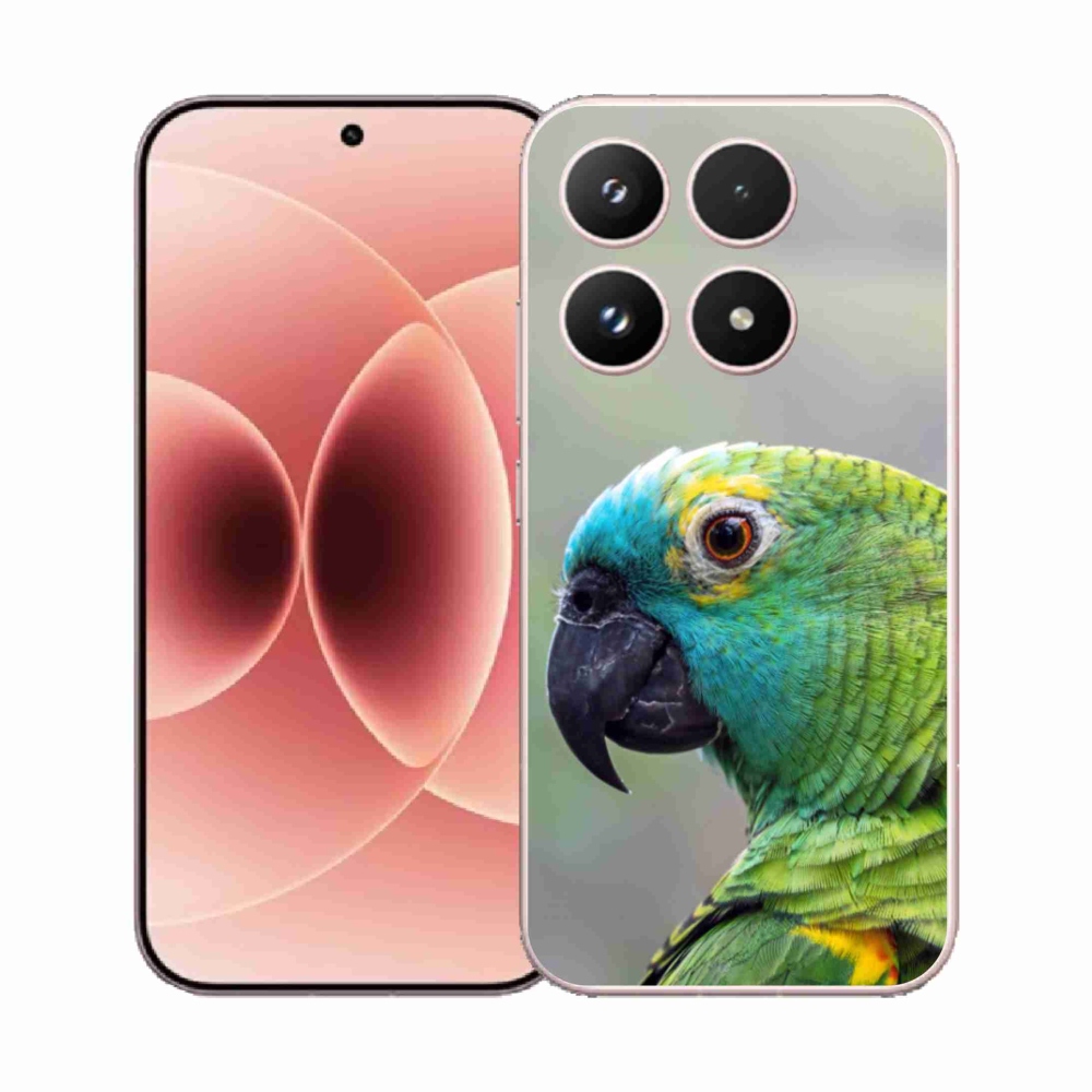 Gelový kryt mmCase na Xiaomi 17 - papoušek amazoňan