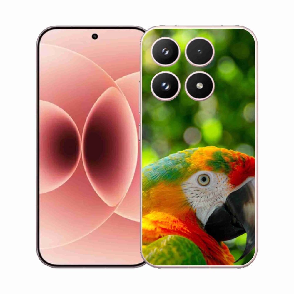 Gelový kryt mmCase na Xiaomi 17 - papoušek ara 3