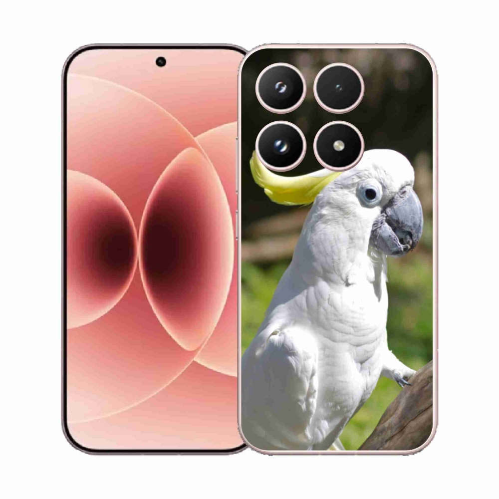 Gelový kryt mmCase na Xiaomi 17 - papoušek kakadu 2