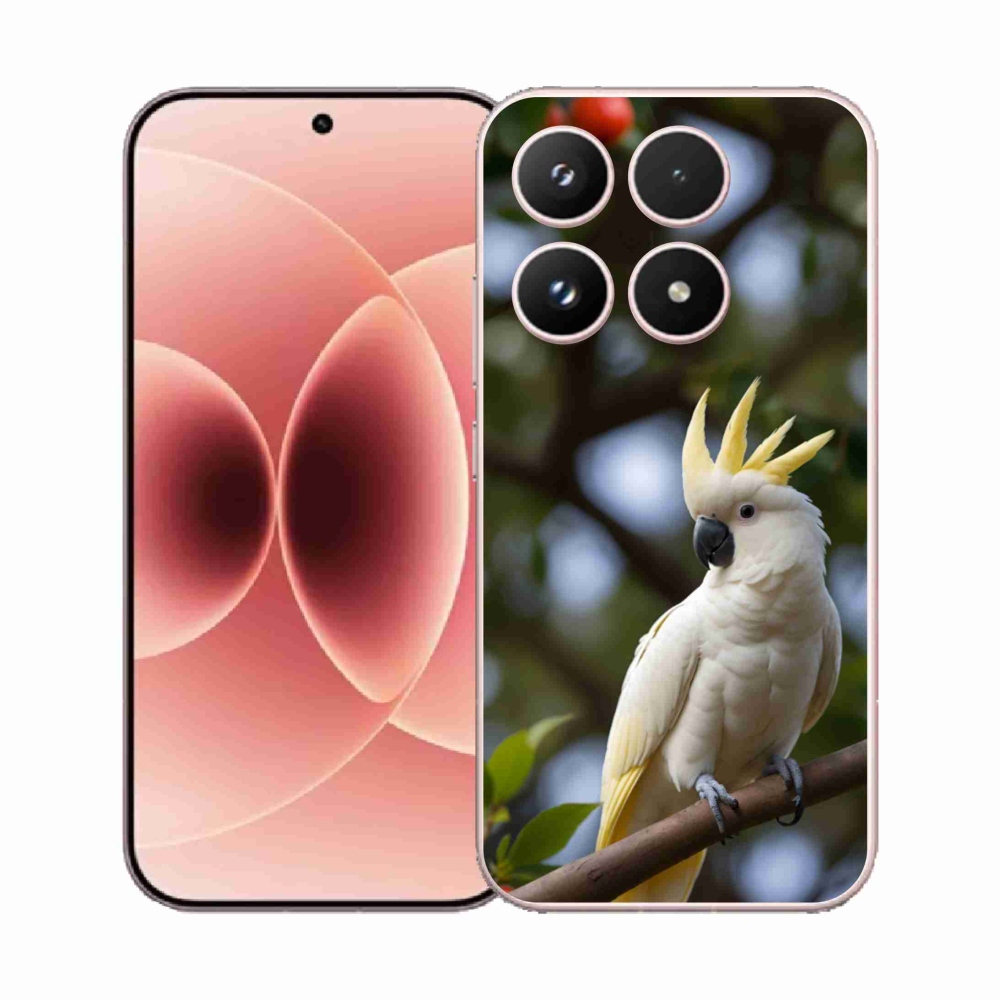 Gelový kryt mmCase na Xiaomi 17 - papoušek kakadu 3