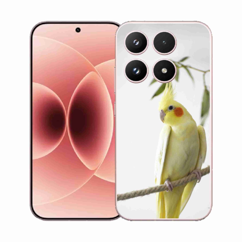 Gelový kryt mmCase na Xiaomi 17 - papoušek korela chocholatá