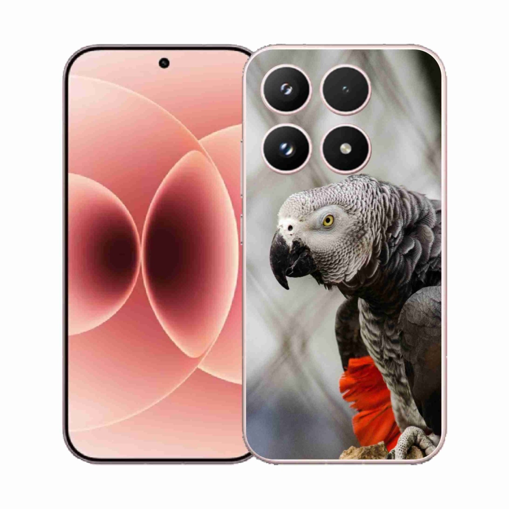 Gelový kryt mmCase na Xiaomi 17 - papoušek žako 3