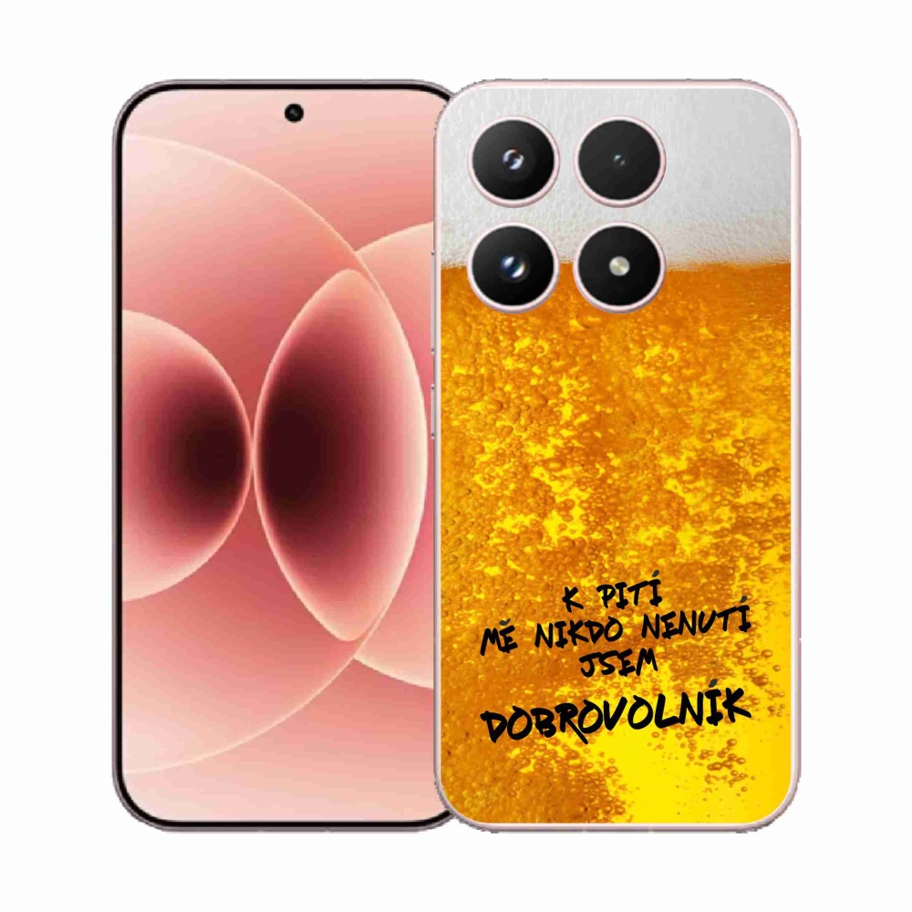 Gelový kryt mmCase na Xiaomi 17 - pivní motiv 4