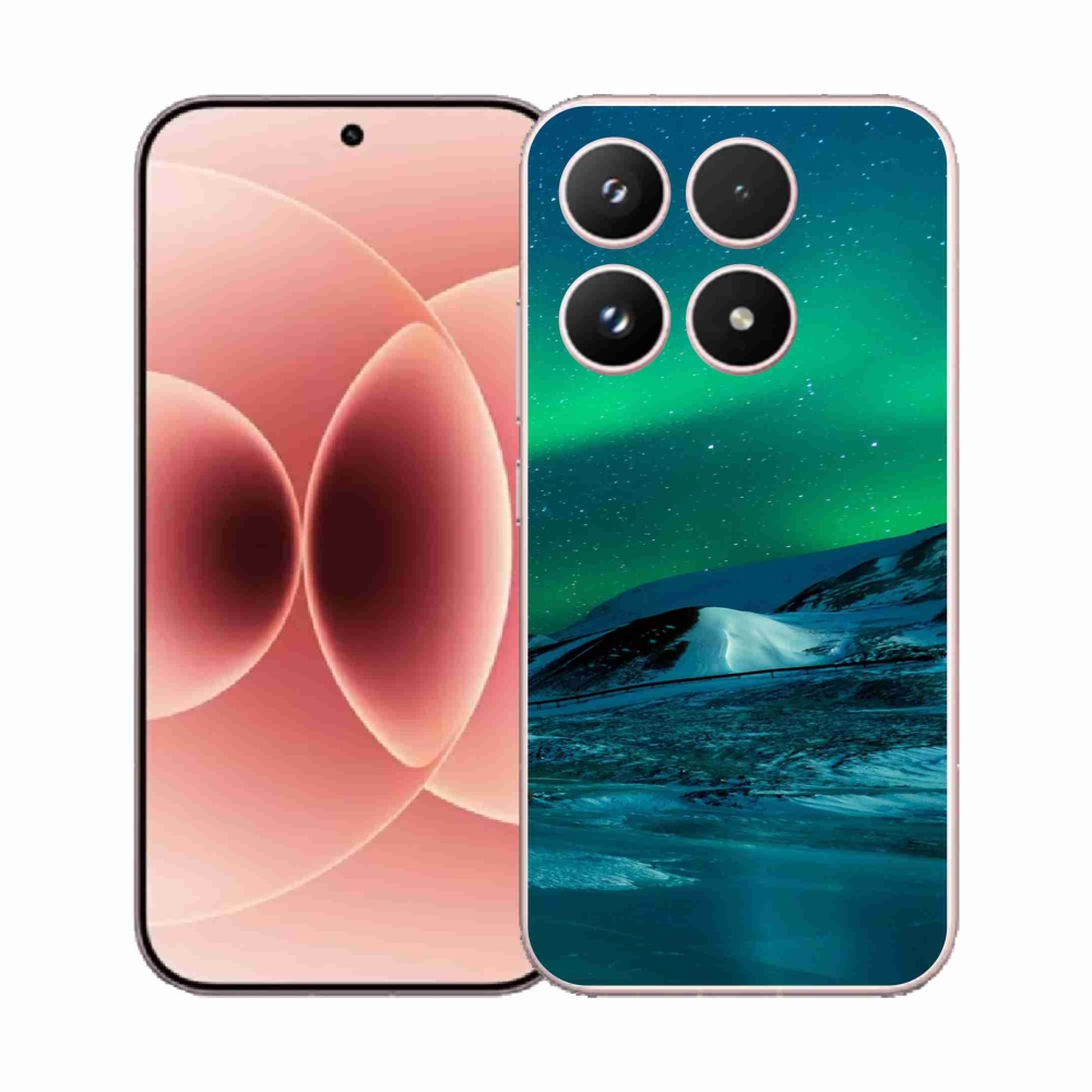 Gelový kryt mmCase na Xiaomi 17 - polární záře