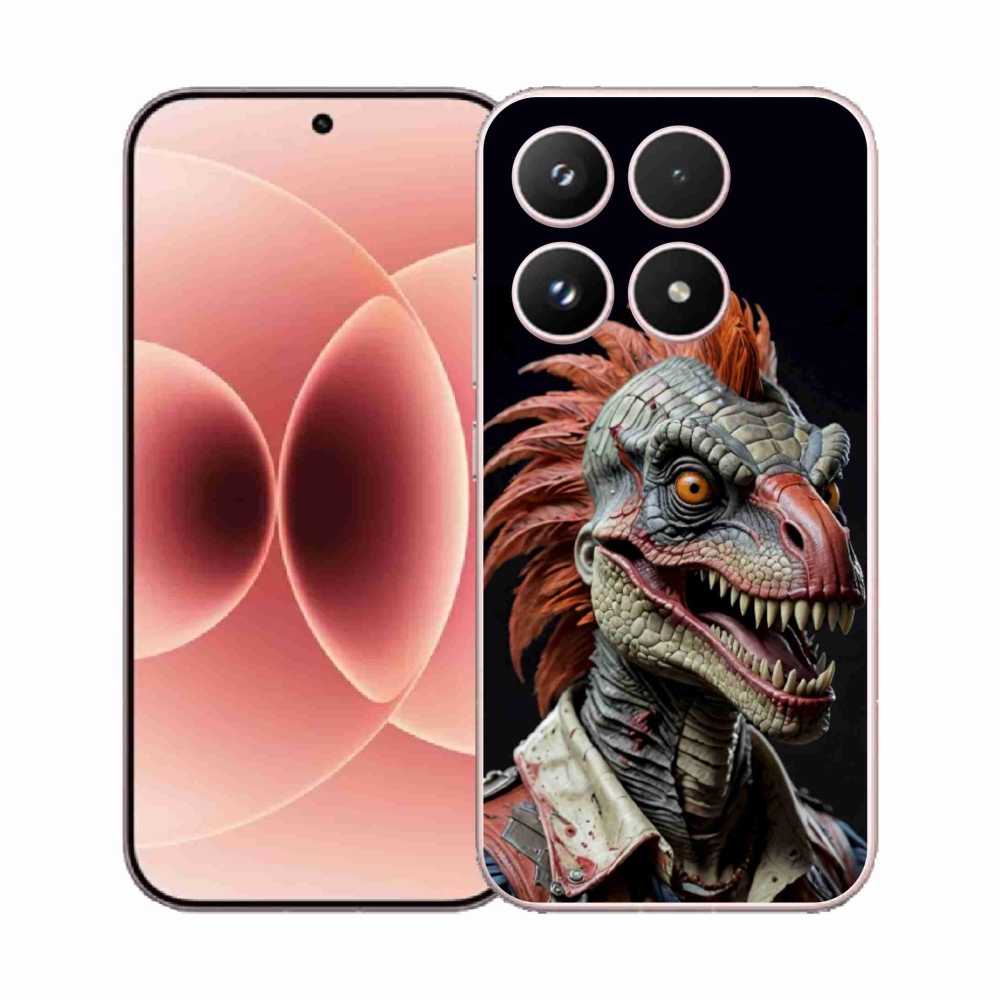 Gelový kryt mmCase na Xiaomi 17 - punk dinosaurus