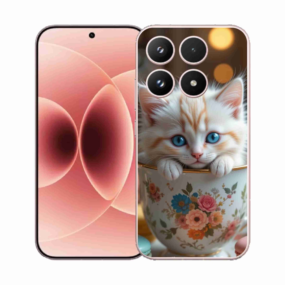 Gelový kryt mmCase na Xiaomi 17 - roztomilé kotě 6