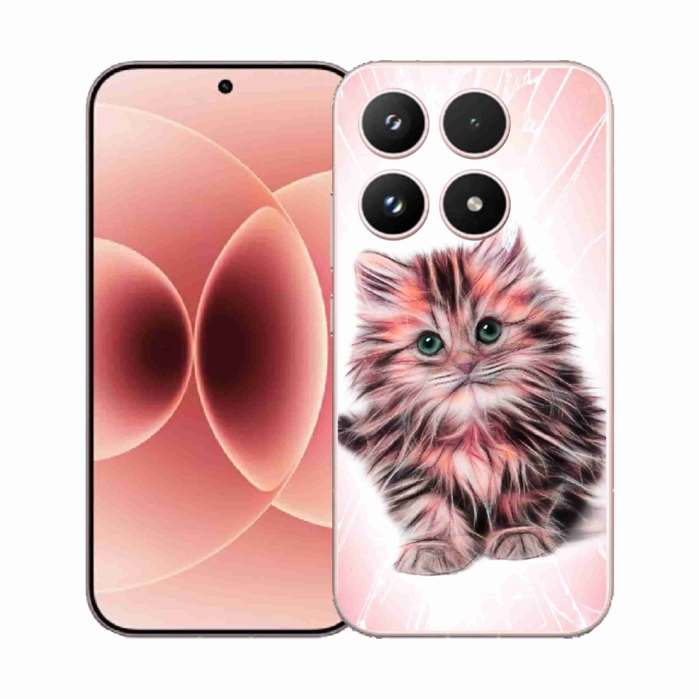 Gelový kryt mmCase na Xiaomi 17 - roztomilé kotě