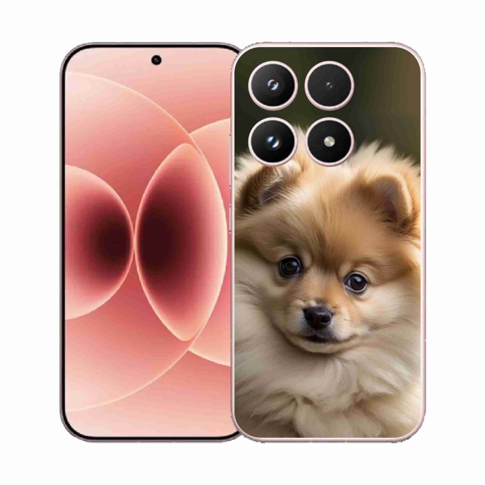 Gelový kryt mmCase na Xiaomi 17 - roztomilý pomeranian 2