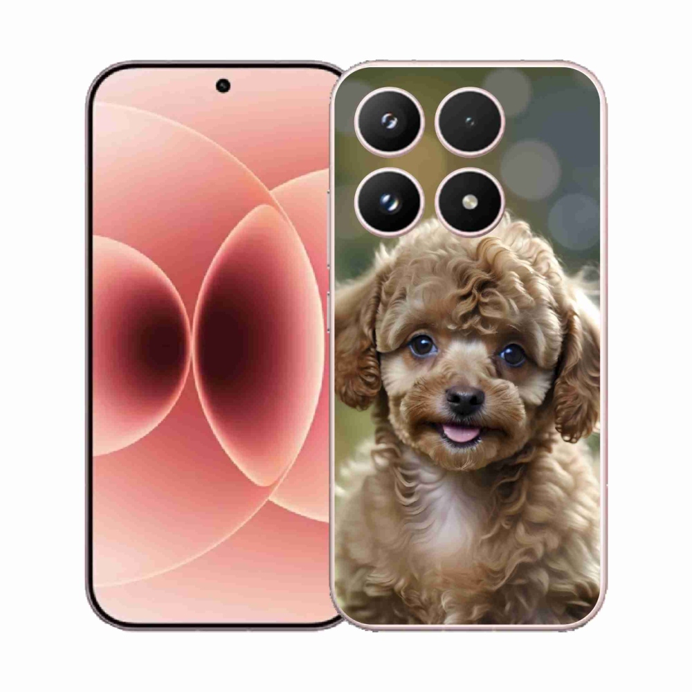 Gelový kryt mmCase na Xiaomi 17 - roztomilý pudl