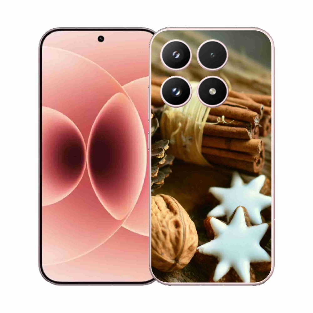 Gelový kryt mmCase na Xiaomi 17 - skořice a perníčky