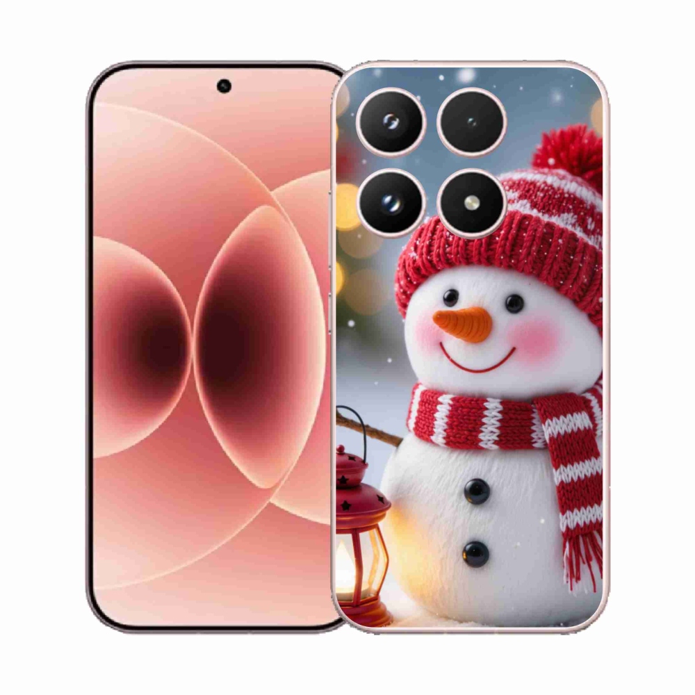 Gelový kryt mmCase na Xiaomi 17 - sněhulák 2