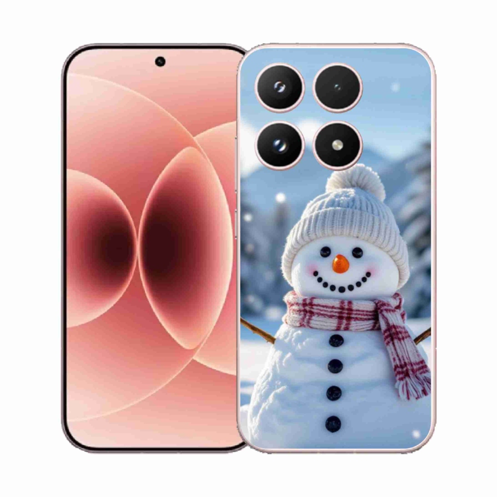 Gelový kryt mmCase na Xiaomi 17 - sněhulák 3