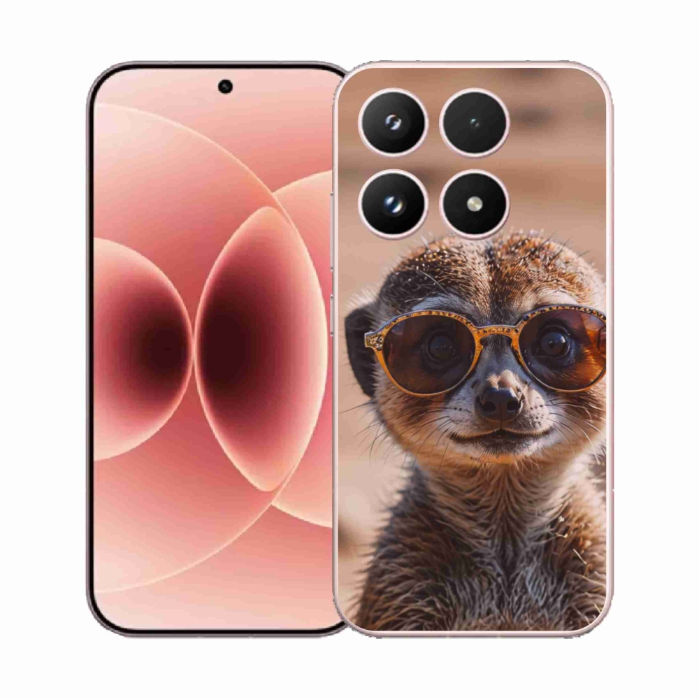 Gelový kryt mmCase na Xiaomi 17 - stylová surikata