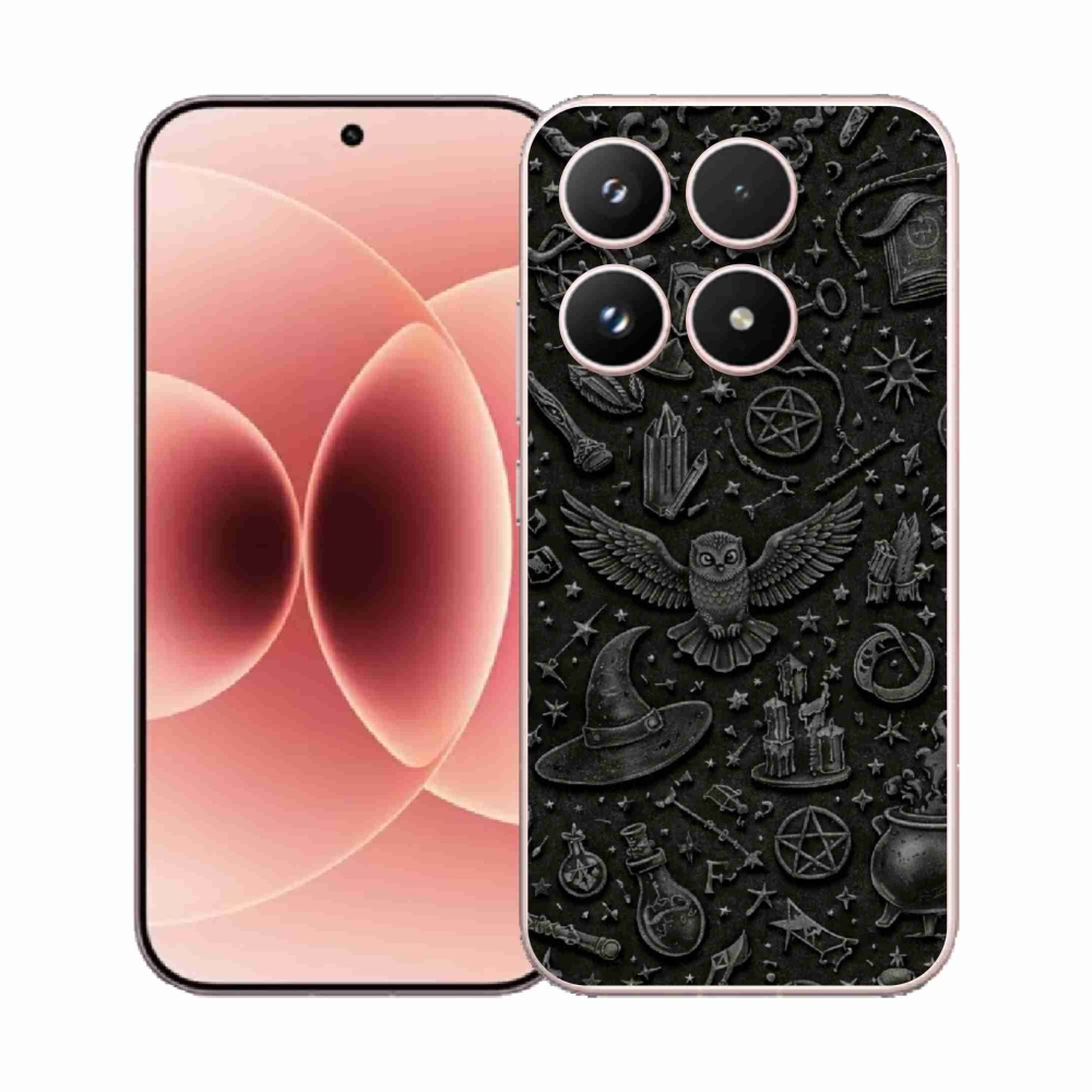 Gelový kryt mmCase na Xiaomi 17 - tmavý magický svět