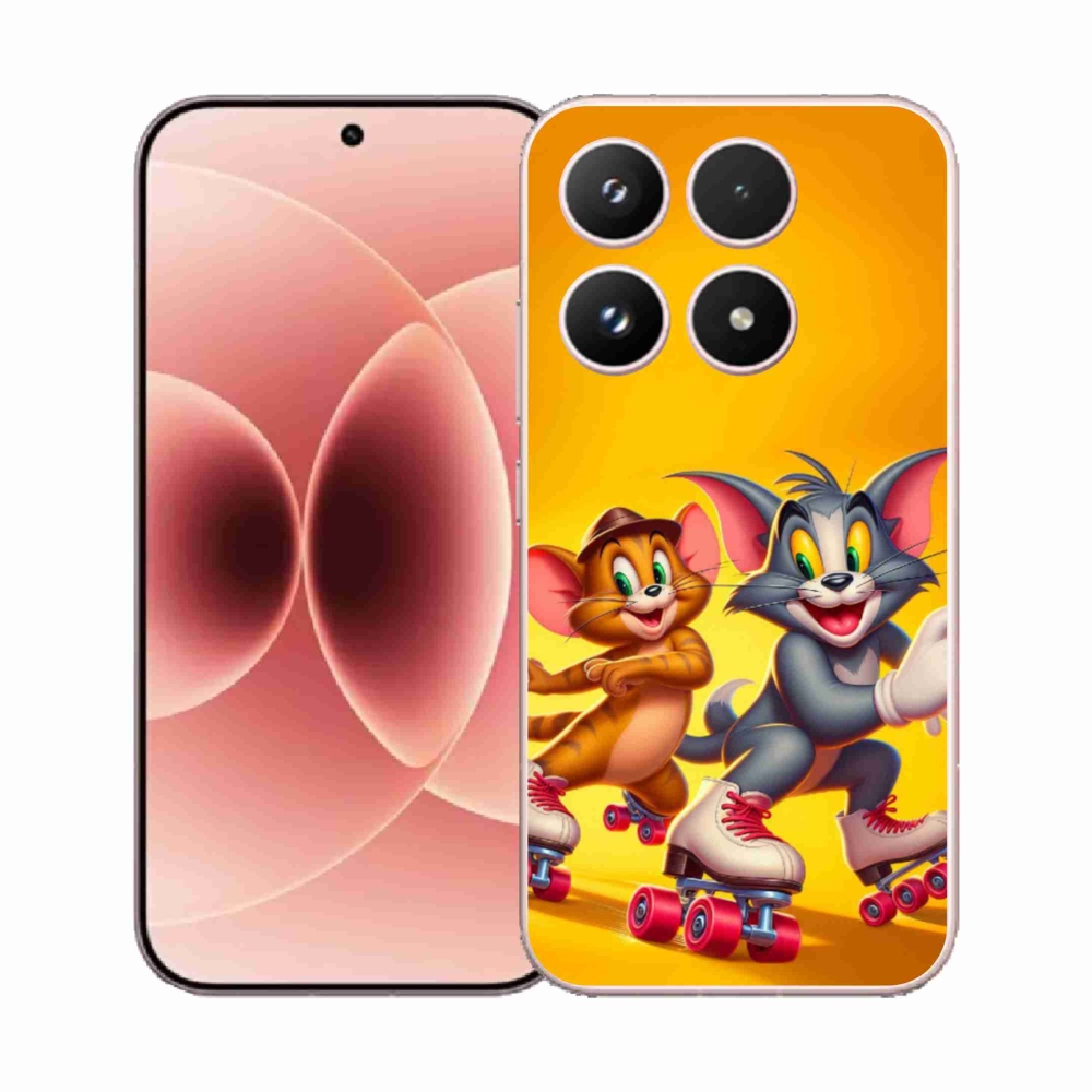 Gelový kryt mmCase na Xiaomi 17 - tom a jerry