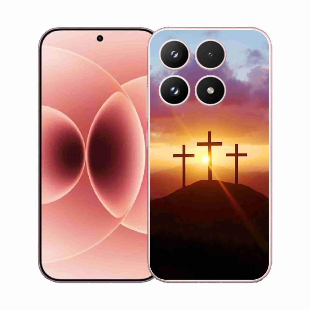 Gelový kryt mmCase na Xiaomi 17 - tři kříže