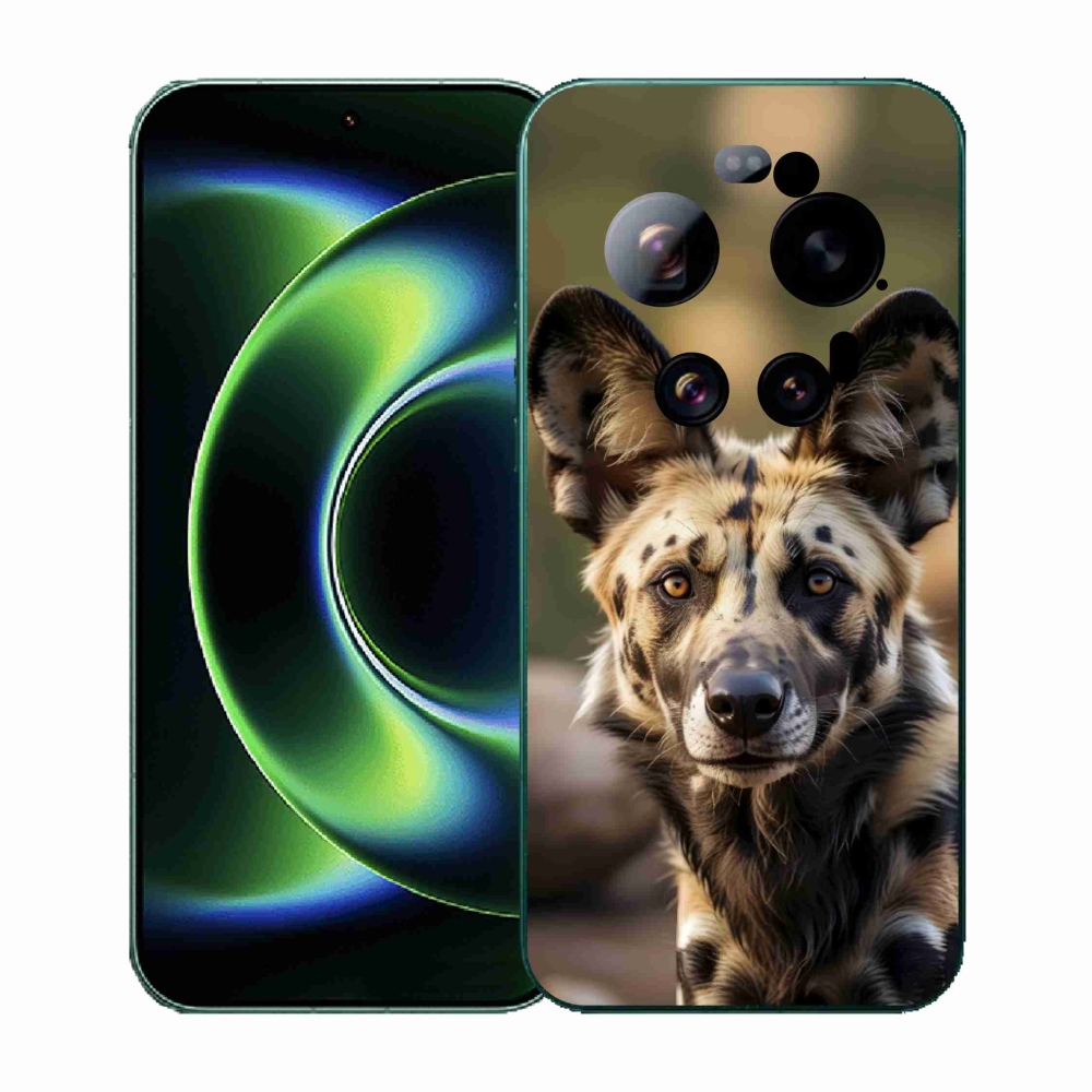 Gelový kryt mmCase na Xiaomi 17 Ultra - africký divoký pes
