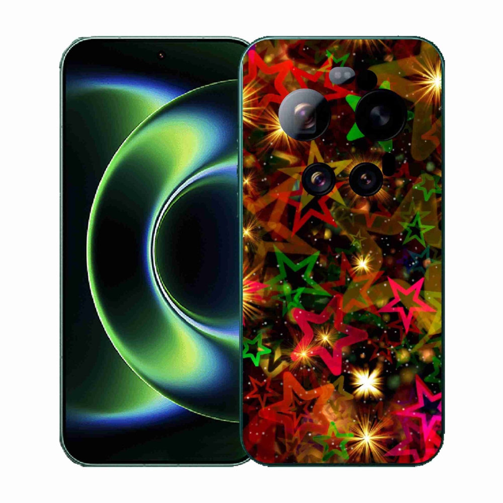 Gelový kryt mmCase na Xiaomi 17 Ultra - barevné hvězdičky