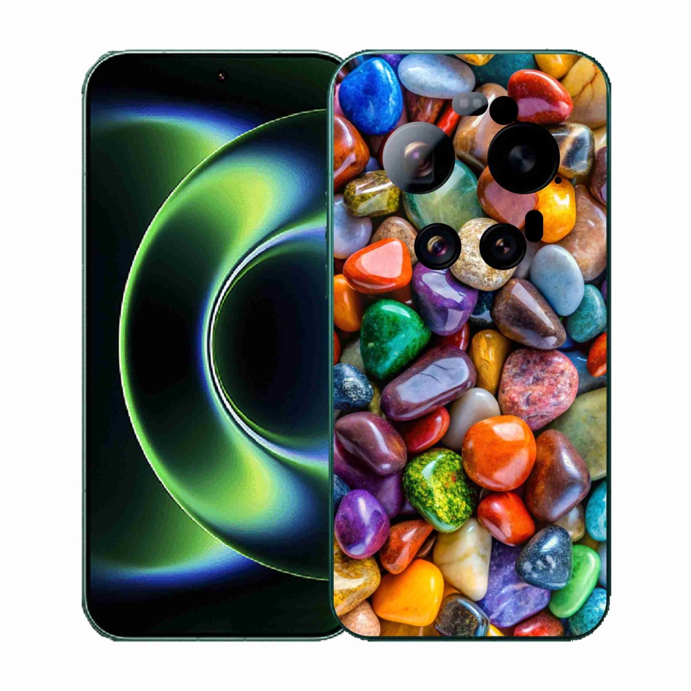 Gelový kryt mmCase na Xiaomi 17 Ultra - barevné kamínky