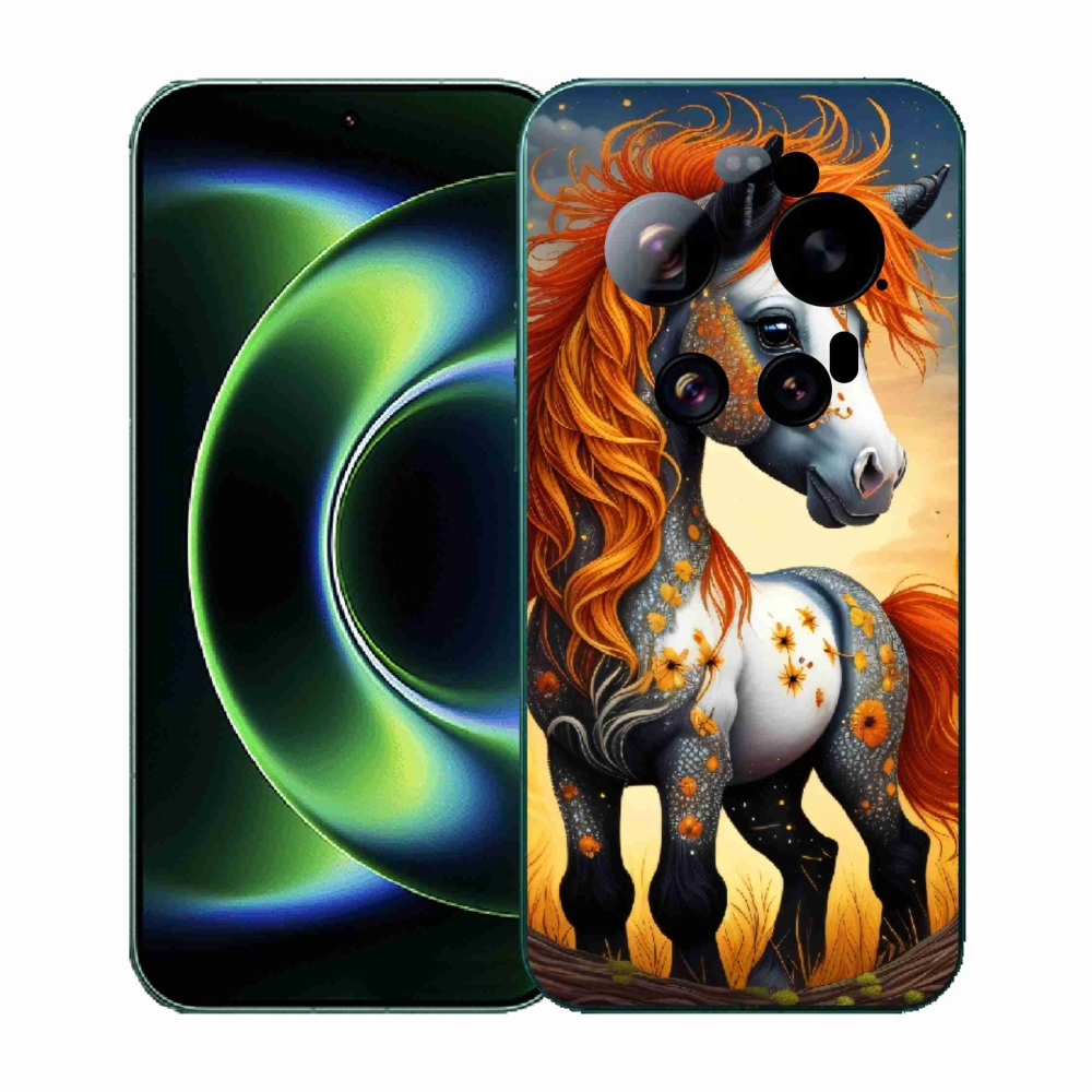 Gelový kryt mmCase na Xiaomi 17 Ultra - barevný poník