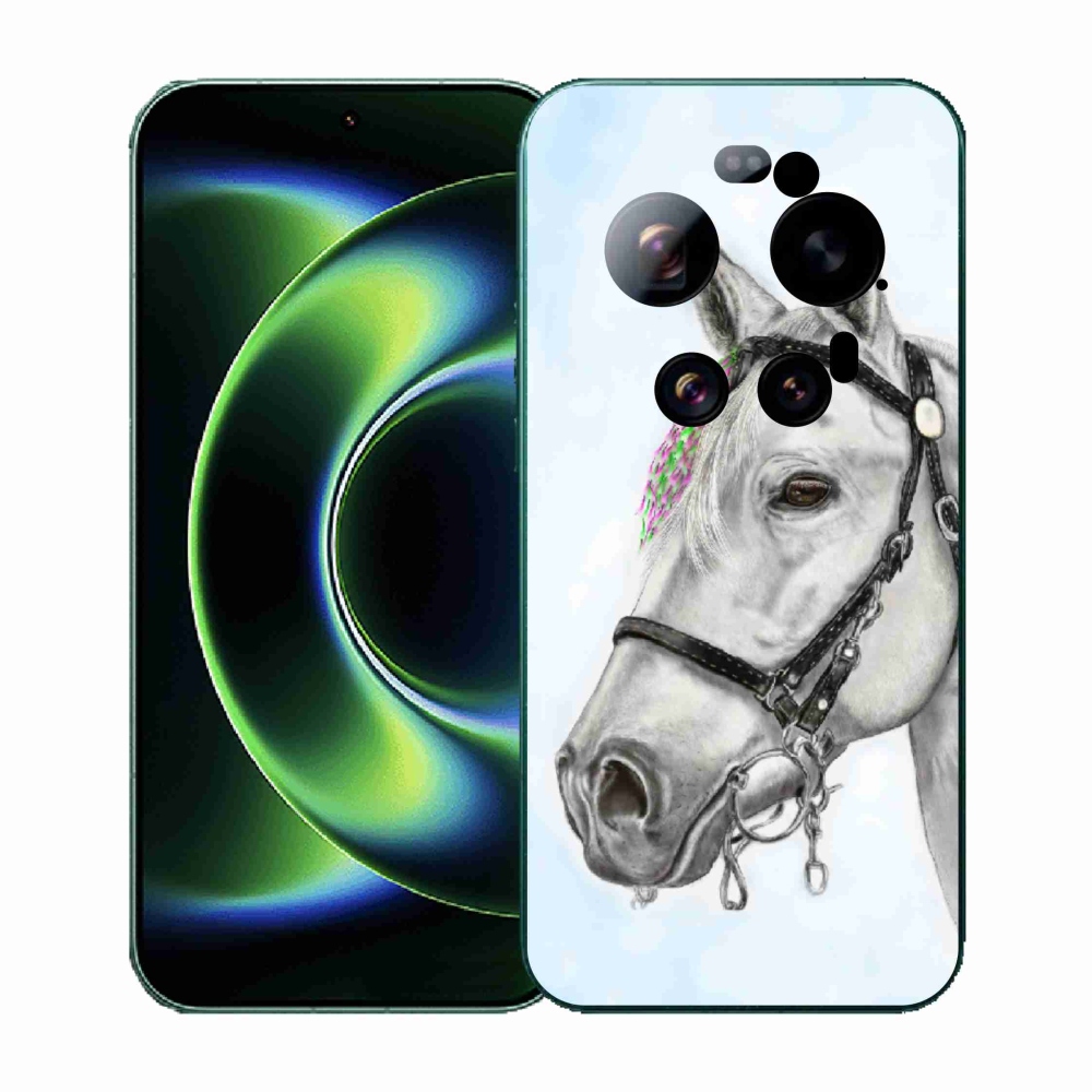 Gelový kryt mmCase na Xiaomi 17 Ultra - bílý kůň 1