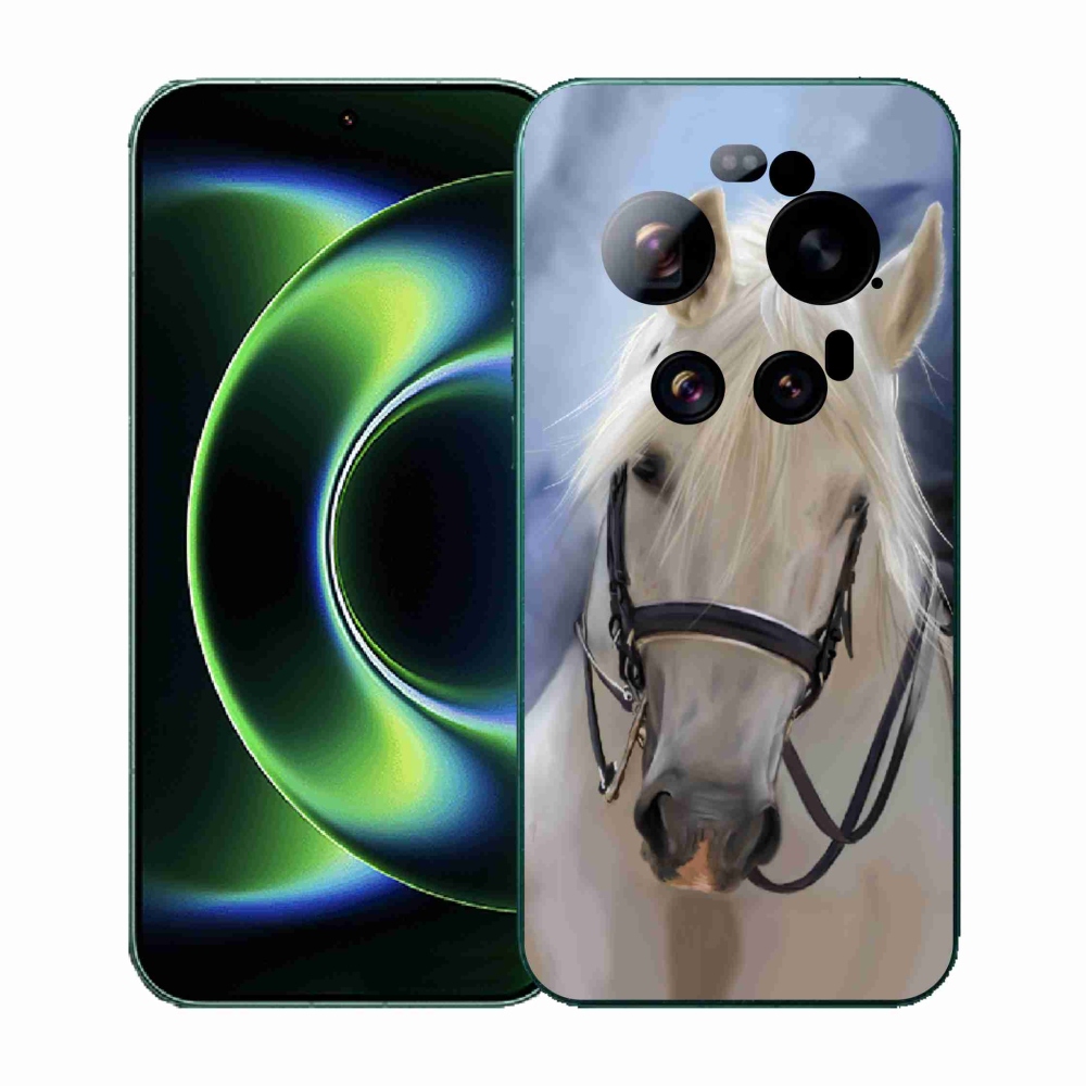 Gelový kryt mmCase na Xiaomi 17 Ultra - bílý kůň