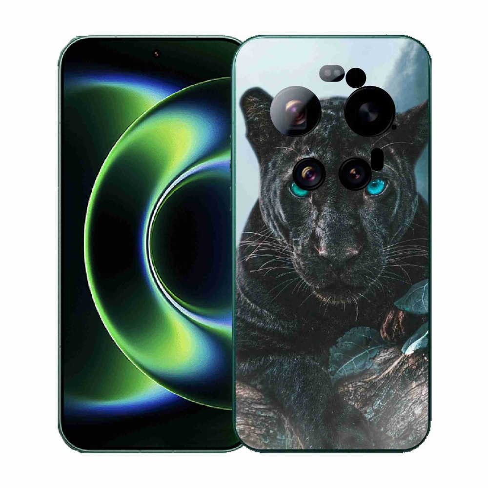 Gelový kryt mmCase na Xiaomi 17 Ultra - černý panter