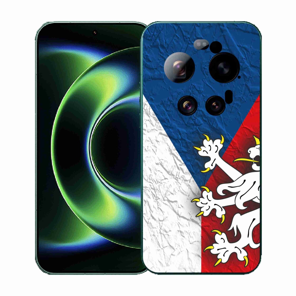 Gelový kryt mmCase na Xiaomi 17 Ultra - česká vlajka 1